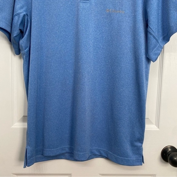 Columbia Men's Polo Omni-Shade Sun Protection Short Sleeve Shirt Large - Picture 4 of 14